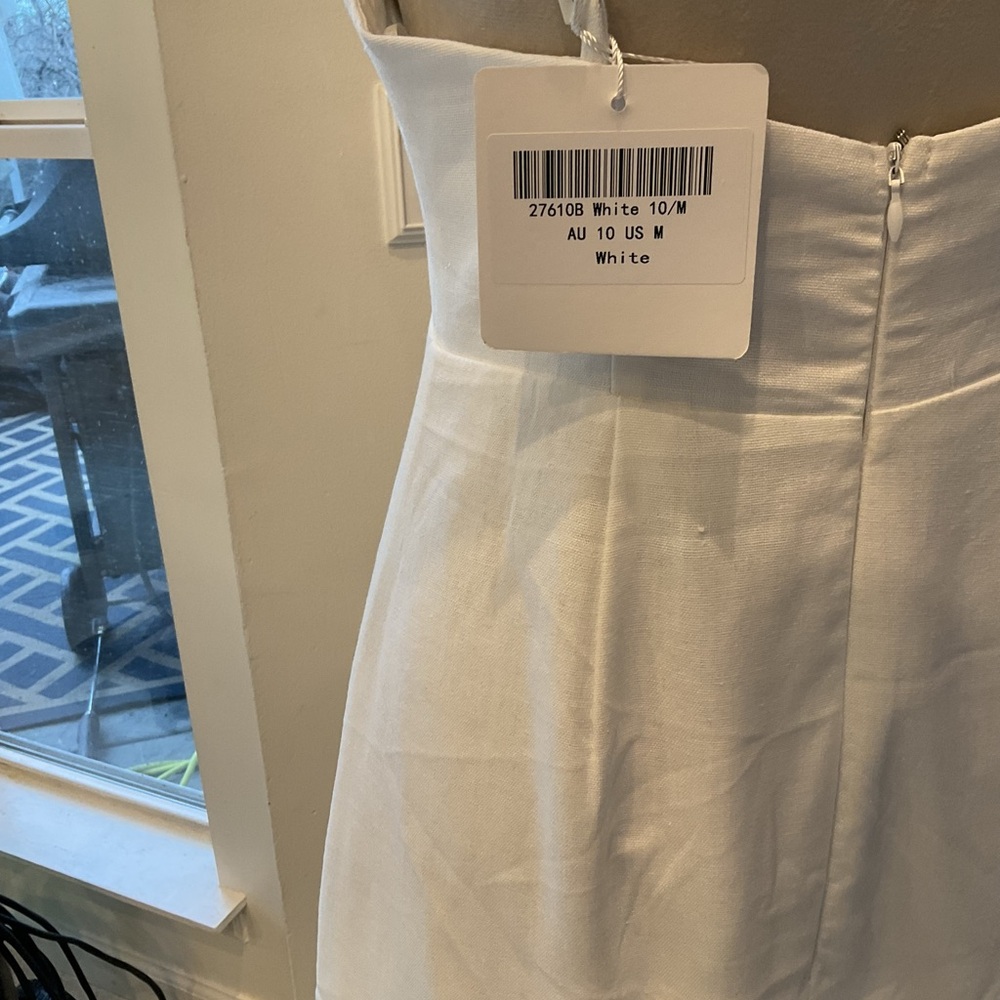 Selfie Leslie White Bustier Mini Dress - Picture 8 of 11